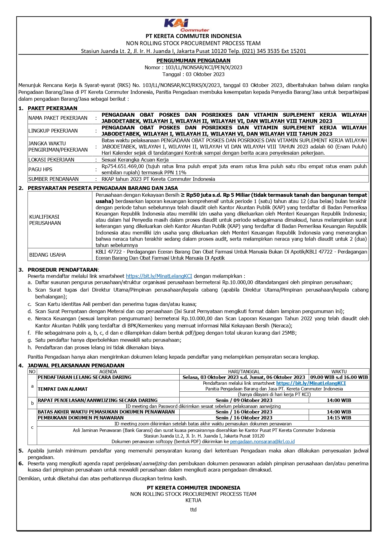 2 pengumuman 103. pengadaan obat dan vitamin page 0001